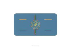 Liforme blå/regnbåge yogadyna samling 4B0690