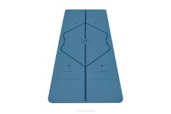 Liforme blå yoga matta yogamattor 4B0619