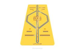 Liforme gul lekfull yogamatta för barn yogamattor 4B0676