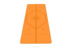 Liforme livlig orange lycka matta yogamattor 4B0626