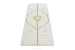 Liforme vitt guld magisk yogamatta yogamattor 4B0610